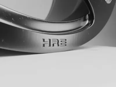 HRE 305M Monoblock Centre Lock Rim 3D model