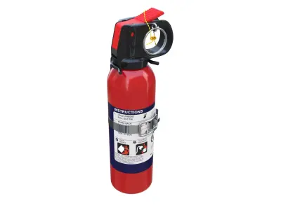 Fire Extinguisher 3D model