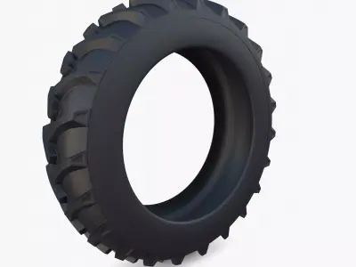 Tractor Tire v2 3D model