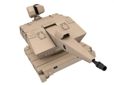 Skynex  Networked air defence 3D model