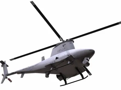 AirCraft 08 - drone 3D model