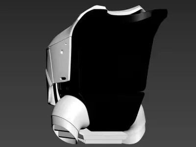 Star Wars EP9 The Rise of Skywalker Jet Trooper Backpack Armor 3D print model