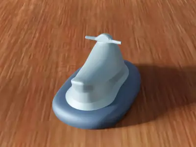 Inflatable Jet Ski Sea Bed - 377 3D print model