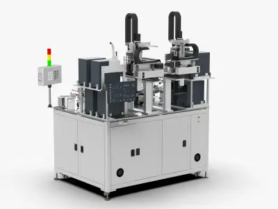 Automatic Mobile Phone Motherboard Testing Machine 3D model