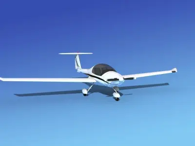 Daimond DA-20 Katana V03 3D model