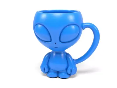 Alien Mug 2 3D print model