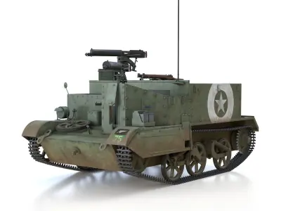 Bren Gun Carrier - BUC - 28 MB 3D model