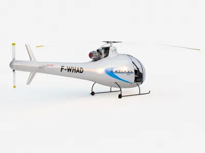 HAD1-T Helineo 3 painting options 3D model