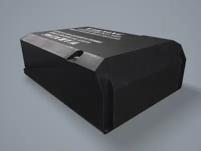  Aircraft M130 Flares Dispenser Low-poly 3D model