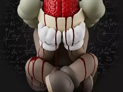 Kaws Mathematical Problems for Print 3D print model