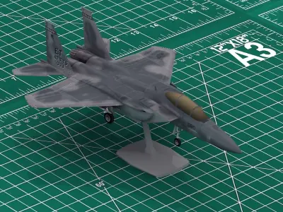 6 NATO Military Aircraft 3D Prints 3D print model