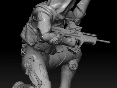 FUTURE SOLDIER Free 3D print model