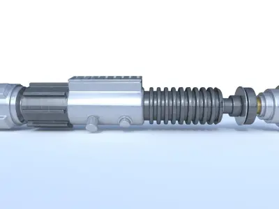Obi-Wan Kenobi Lightsaber 3D model