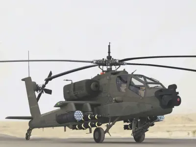 AH64A Apache Helicopter Collection 