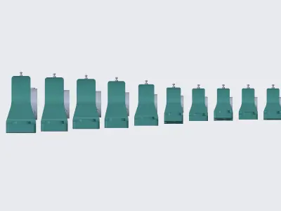 Ball Bearing Cast Iron Pillow Blocks Free 3D model