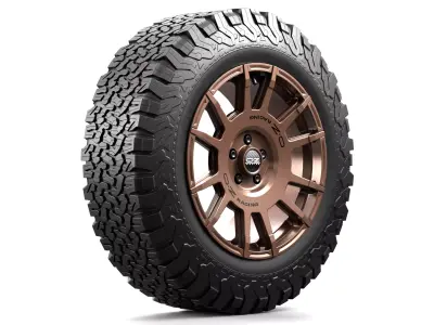 OZ Rally Legend Wheel 3D model