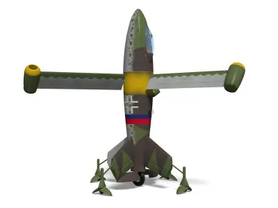 Focke Wulf Triebflugel 3D model