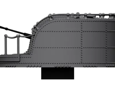 25mm MG towers 3D print model