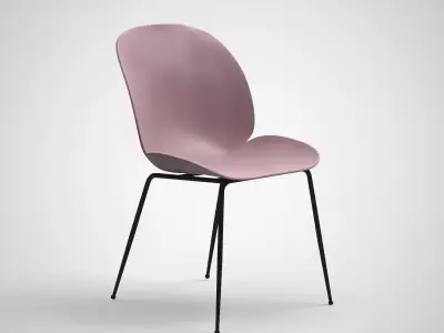 Kempton Dining Chair pantone Low-poly 3D model