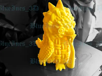 CROCHET DINOSAUR PENGUIN 3D print model