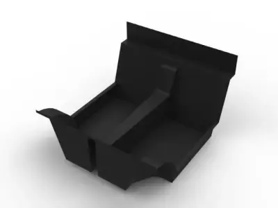 Tuatara 3D Model Template Free 3D model