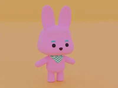 bunny Free 3D model