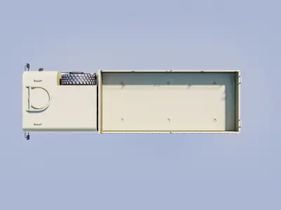 Man Kat 1 6x6 3D model