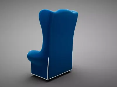 Cone throne chair Free 3D model purchase