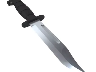 Ka-Bar Knife 3D model