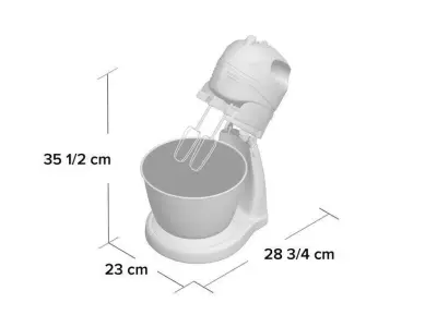 Coro VonShef Speed Mixer Free 3D model