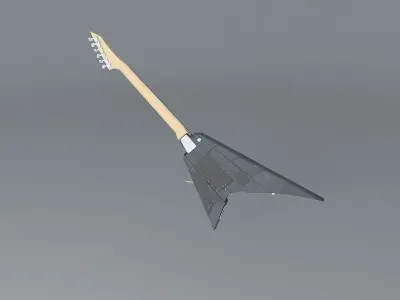 ESP Iron Jet guitar Free 3D model