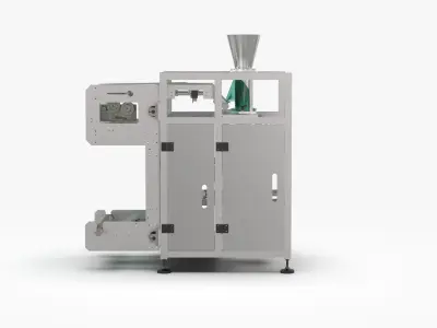 Automatic Granule Packing Machine 3D model