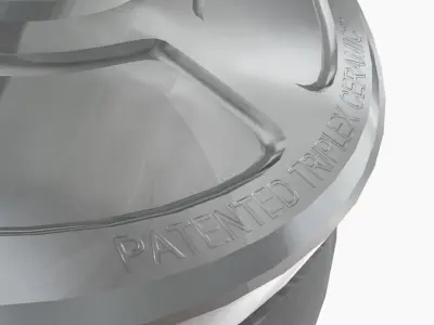 Comp Turbo CTR55140S 140mm turbocharger Low-poly 3D model