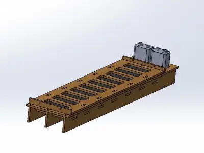 Electromagnetism Linear Motor Prototype Free 3D print model