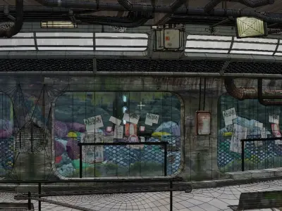 Aquarium Blend File Free 3D model