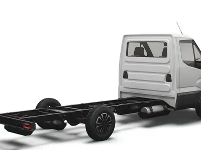 Iveco Daily Single Cab L3 Chassis 2022 3D model