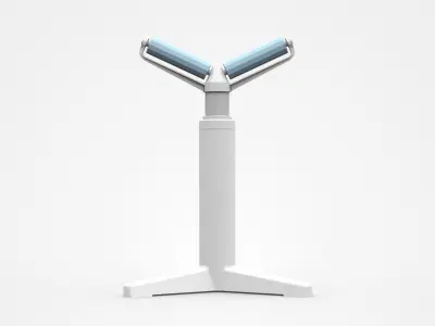 Industrial Part Tool With Two Handles 3D model