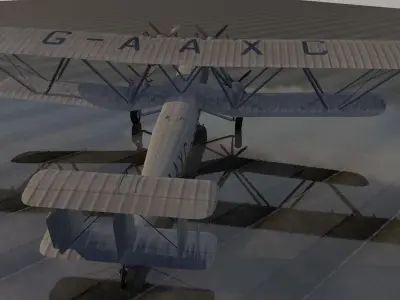 Handley Page HP-42 3D model