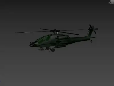 APACHE helicopter - helicopter 3D model
