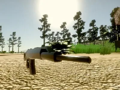 wepons Free low-poly 3D model