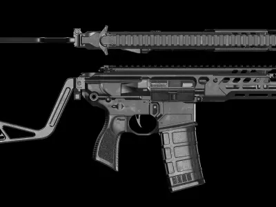 MCX RATTLER LT Low-poly 3D model