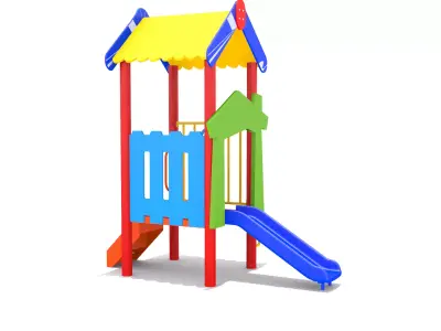 Mini Playground Free low-poly 3D model