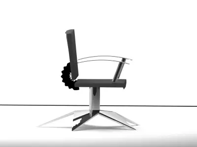 Modern Office Chair Free 3D model purchase