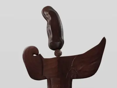 Balinese Keris 3D model
