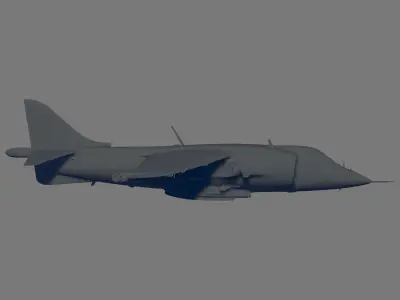AV-8C Harrier 3D model