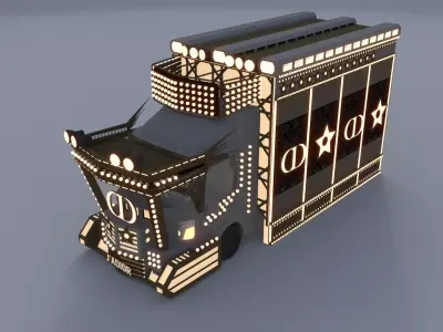 TruckshopDior 3D model