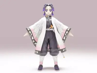 Kocho Shinobu - Kimetsu no Yaiba 3D model