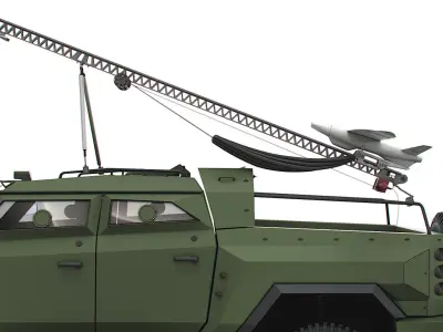 Generic MRAP Tkhir RAM CUAV 2022 3D model