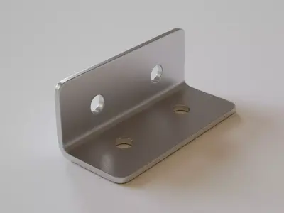 Corner Bracket Free low-poly 3D model