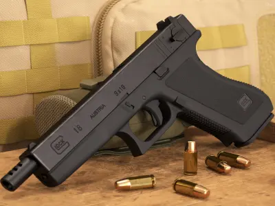 GLOCK 18 Gen 2 3D model